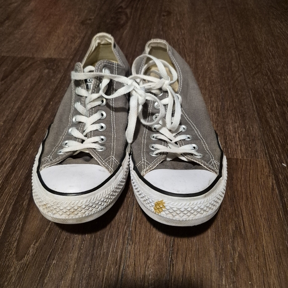 Converse Shoes - Converse Gray Low-Top Sneakers Womens Size 11 Mens Size 9